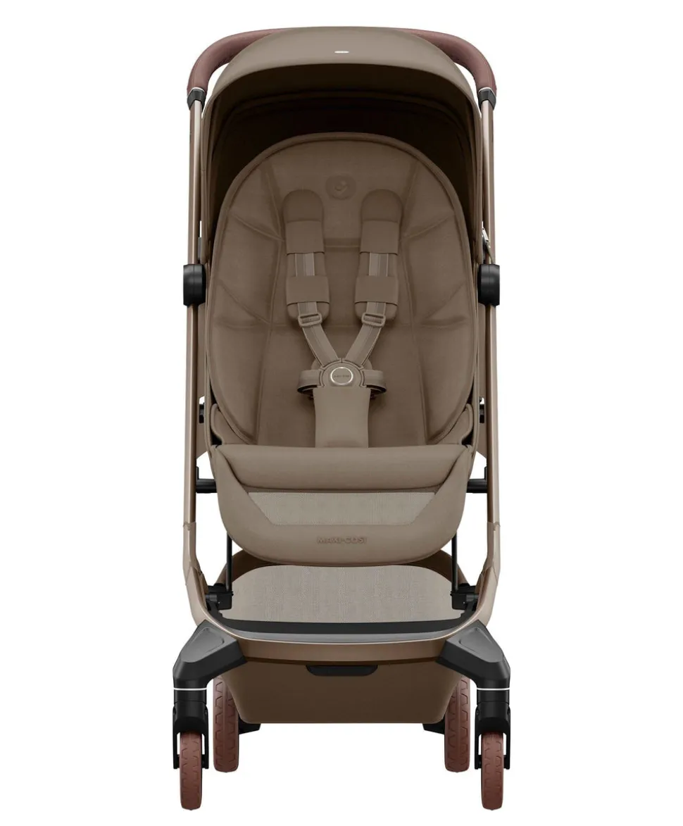 Maxi-Cosi Fame Cabin Pushchair With Carrycot & Raincover - Oak Truffle