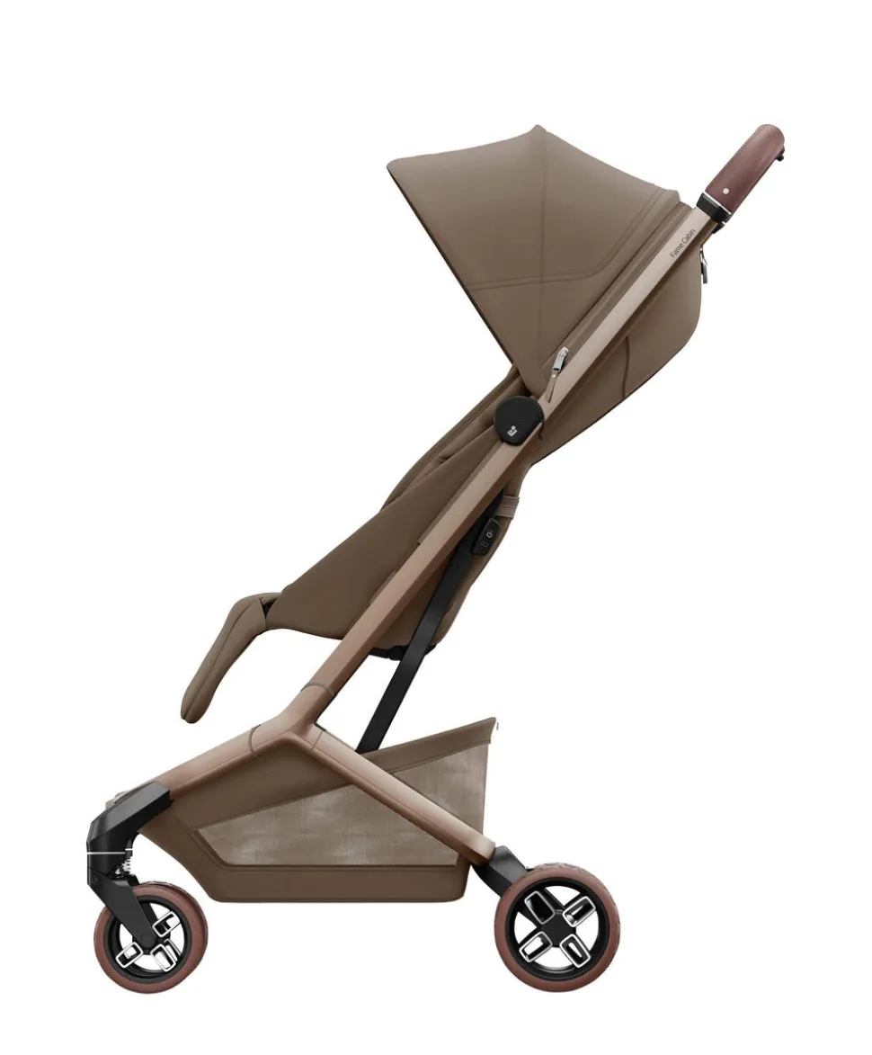 Maxi-Cosi Fame Cabin Pushchair With Carrycot & Raincover - Oak Truffle