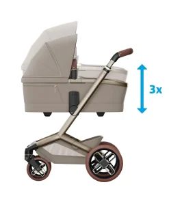 Maxi-Cosi Fame Pushchair & Carrycot - Sapphire Sand