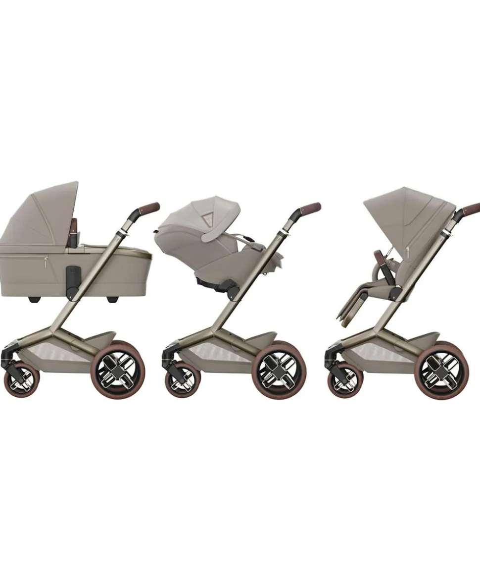 Maxi-Cosi Fame Ultimate Pushchair Bundle with Maxi-Cosi Pebble Pro & Maxi-Cosi Pearl XL Slide Pro Car Seat (10 Pieces) - Sapphire Sand