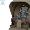 Maxi-Cosi Fame Ultimate Pushchair Bundle with Maxi-Cosi Coral Slide Pro Car Seat & Maxi-Cosi Pearl XL Slide Pro Car Seat (10 Pieces) - Saphire Sand