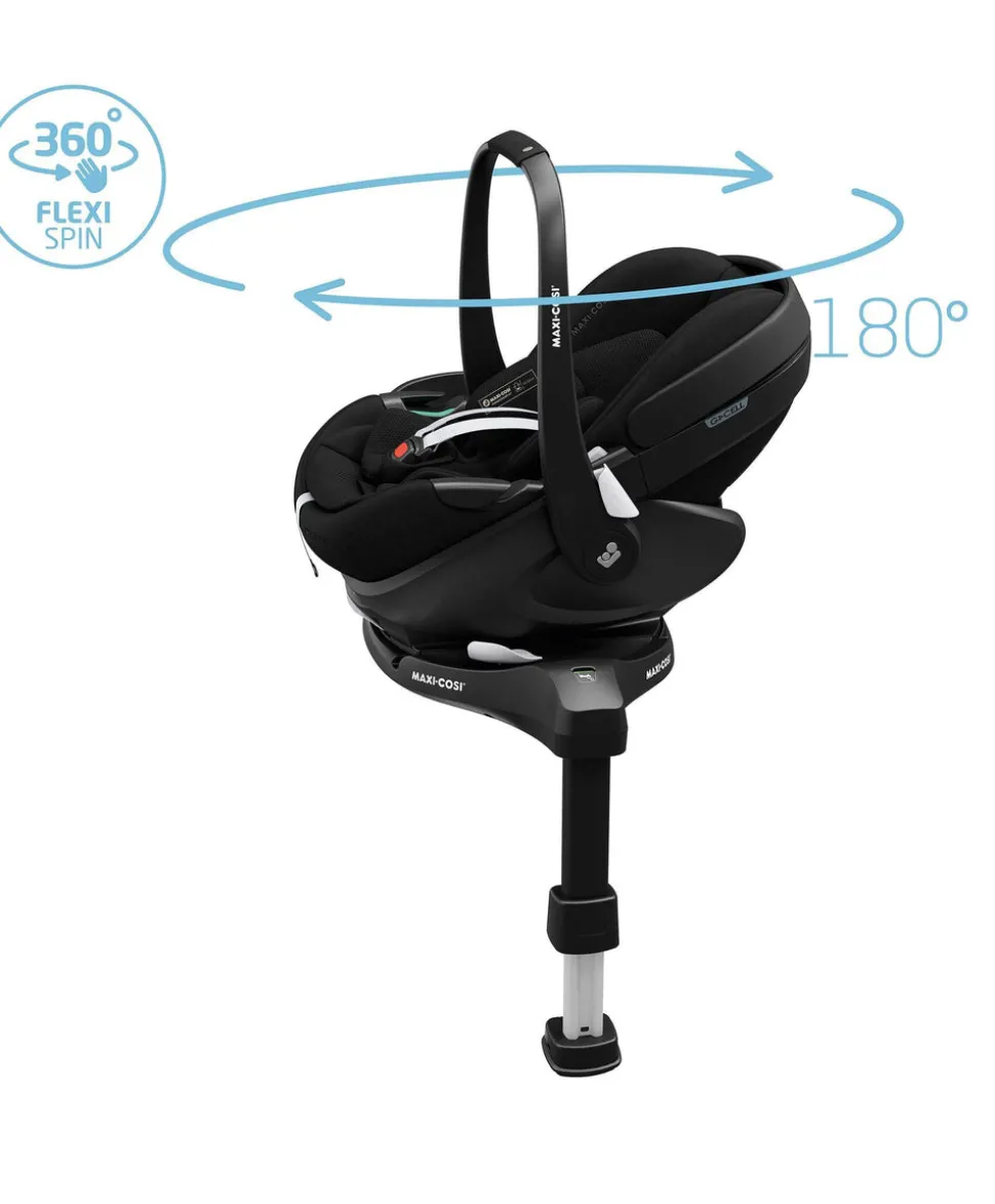Maxi-Cosi Pebble 360 Pro² Bundle with Pearl 360 Pro Car Seat & FamilyFix 360 Pro ISOFIX Base