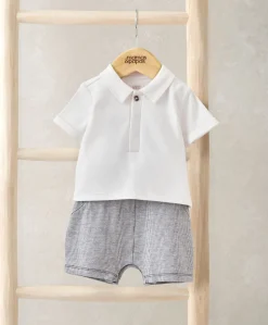 Mock Suit Romper