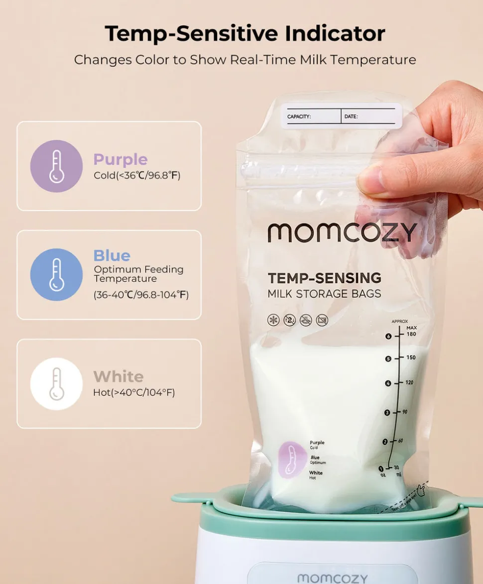 Momcozy Breastmilk Bag 50pcs