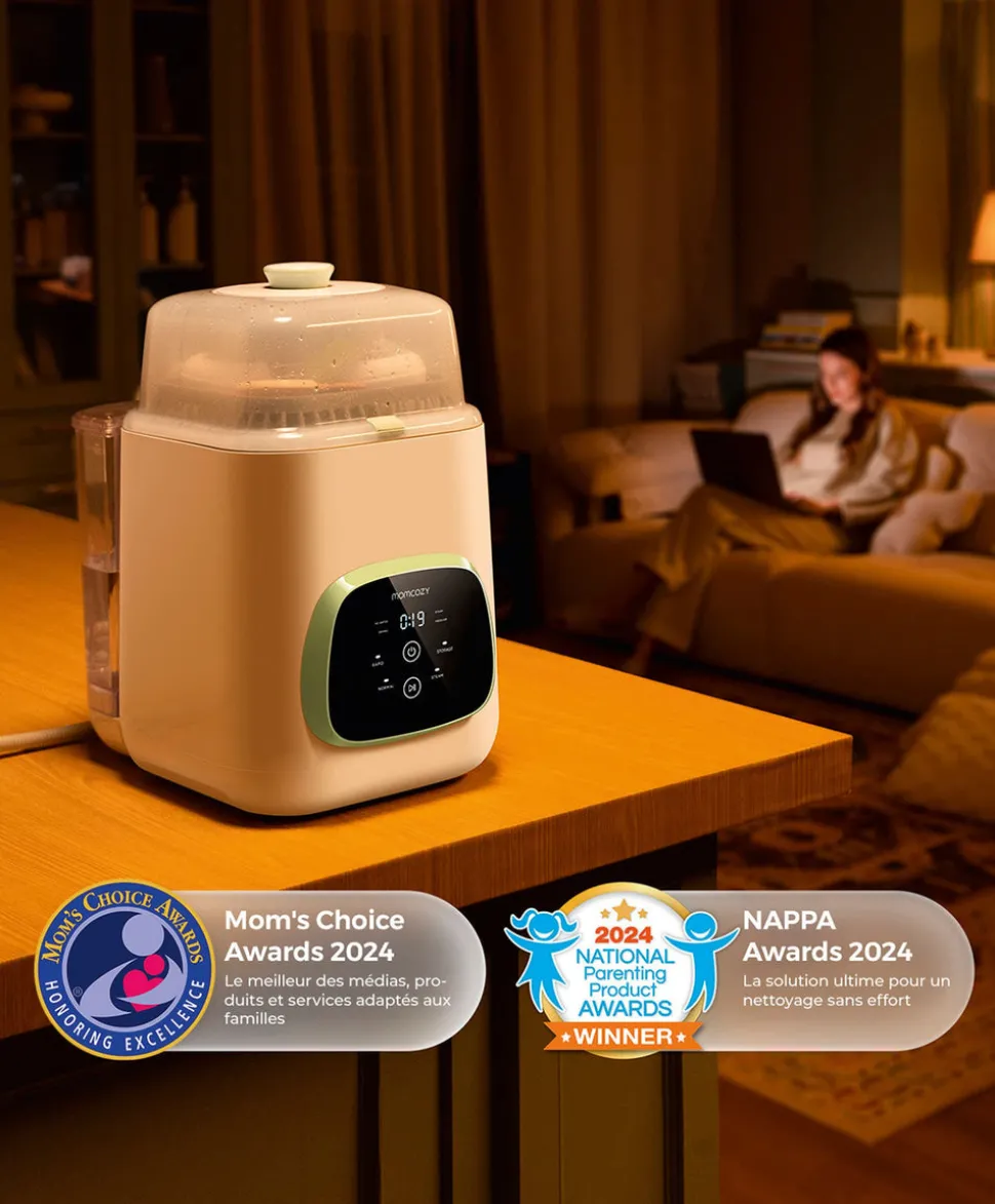 Momcozy KleanPal Pro Baby Bottle Washer - Sterilizer