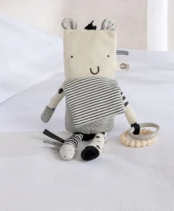 Monochrome Zebra Activity Toy