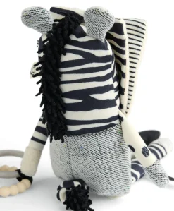 Monochrome Zebra Activity Toy