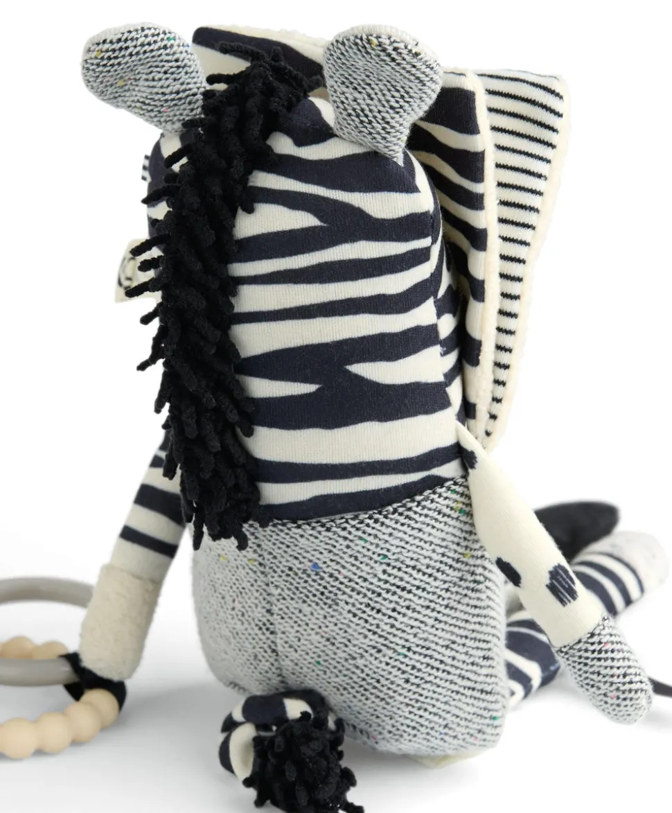 Monochrome Zebra Activity Toy