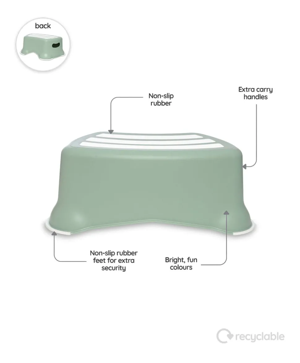 My Little Step Stool - Sage Green