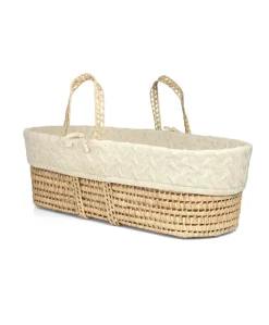 Newborn Swaddle and Moses Basket Bundle (3 Pieces) - Duckling