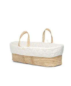 Newborn Swaddle and Moses Basket Bundle (3 Pieces) - Seedling