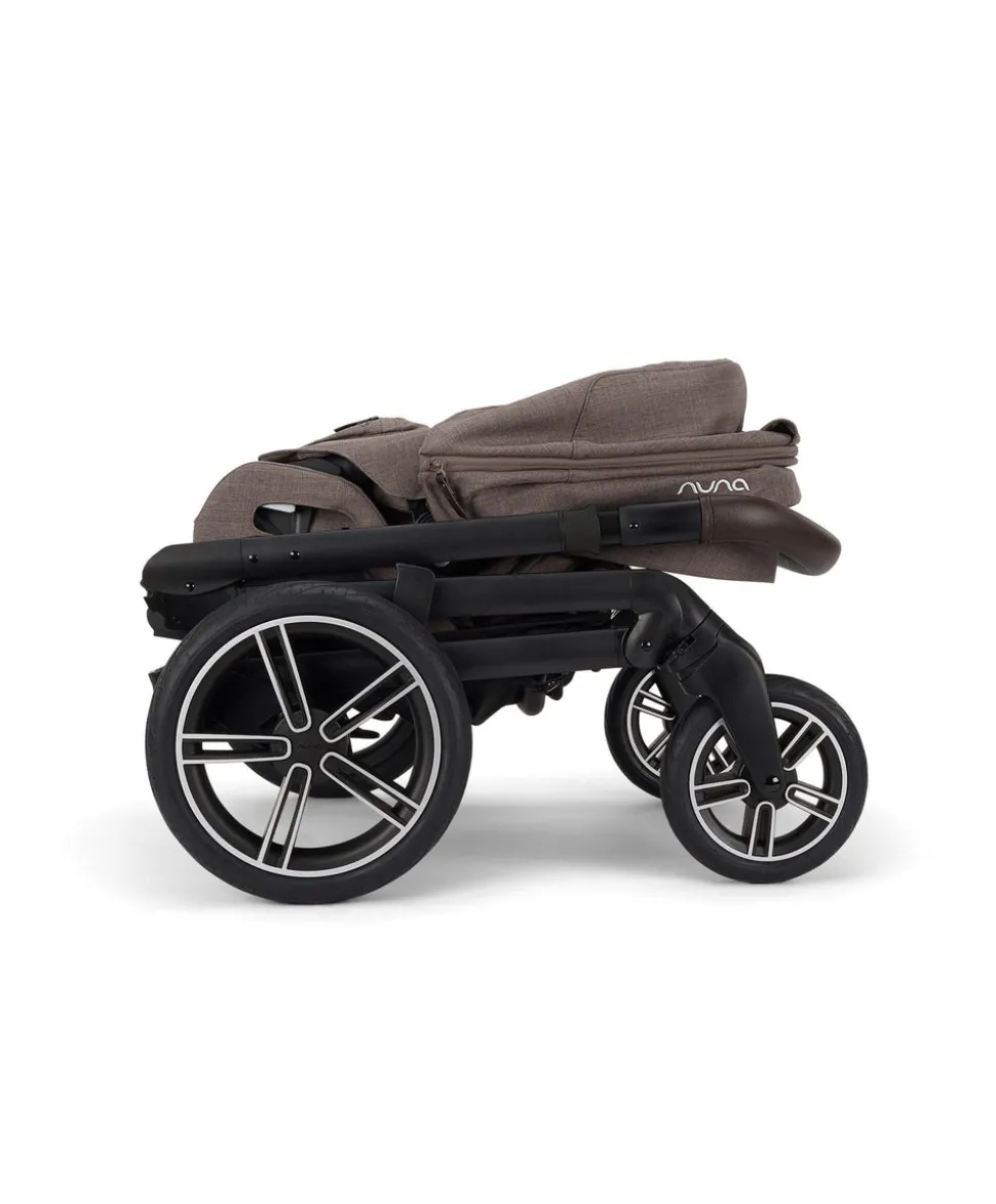 Nuna Mixx Next Pushchair Bundle With Nuna PIPA Urbn Car Seat – Chestnut