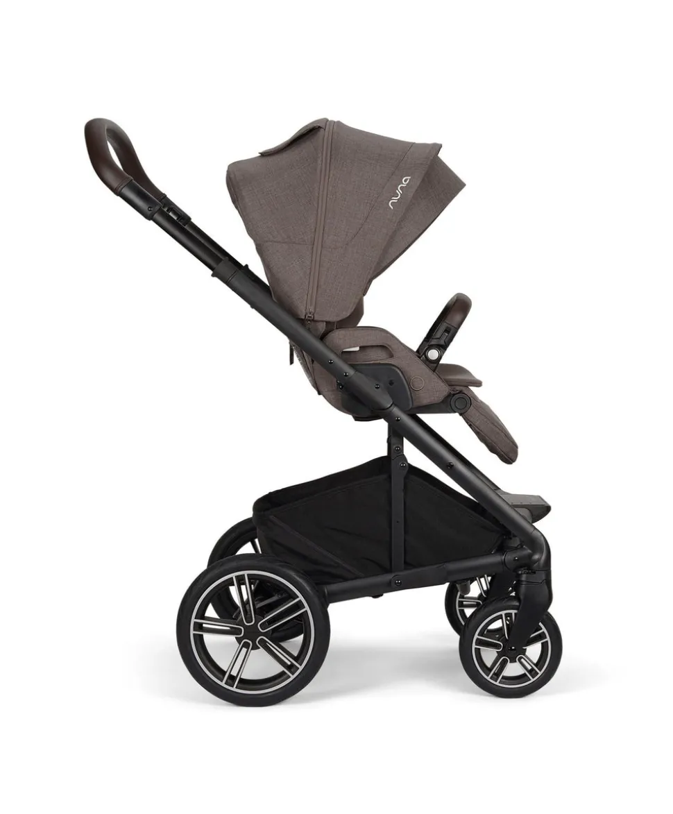 Nuna Mixx Next Pushchair Bundle With Nuna PIPA Urbn Car Seat – Chestnut