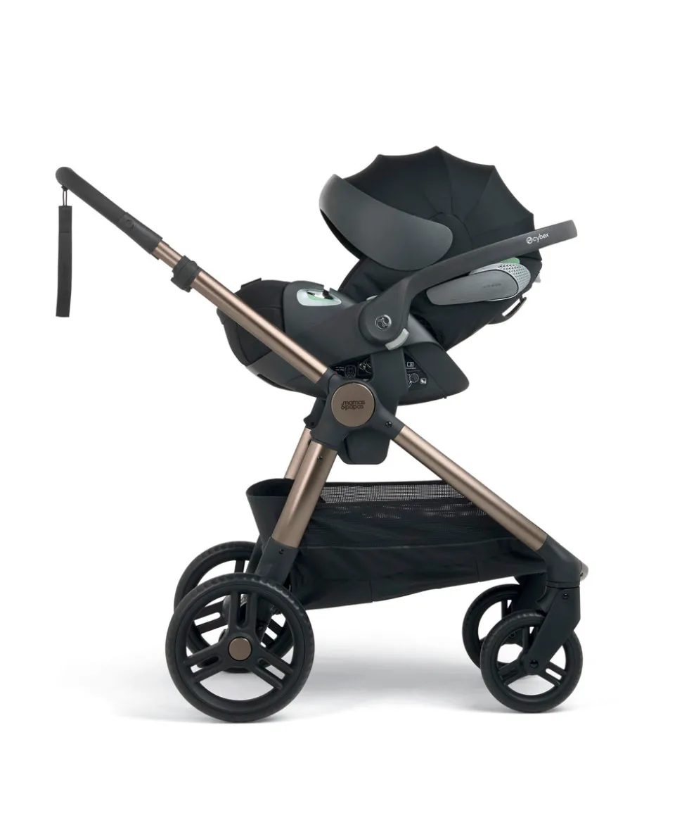 Ocarro 2 Complete Pushchair Bundle with Cybex Cloud T i-Size Rotating Baby Car Seat & Base (8 Pieces) - Oatmeal