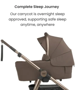 Ocarro 2 Complete Pushchair Bundle with Cybex Cloud T i-Size + Baby Car Seat (9 Pieces) - Crema