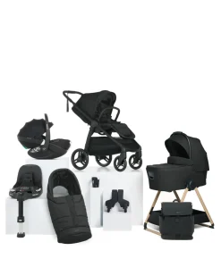 Ocarro 2 Complete Pushchair Bundle with Maxi-Cosi Pebble 360 Pro² Car Seat & Base (9 Pieces) - Eclipse