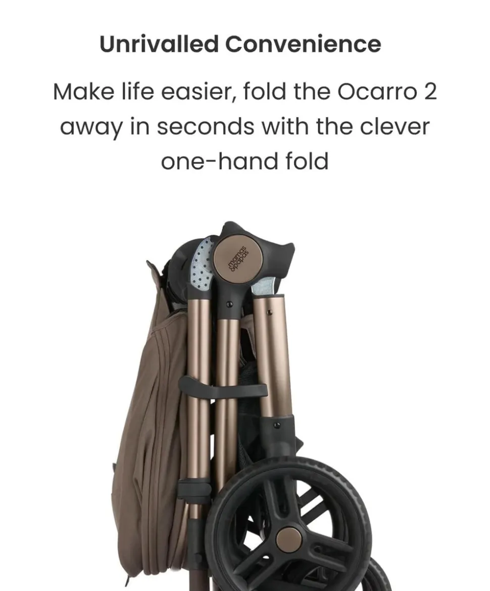 Ocarro 2 Essential Pushchair Bundle (7 Pieces) - Heritage