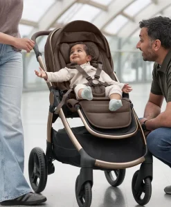 Ocarro 2 Essential Pushchair Bundle (7 Pieces) - Crema