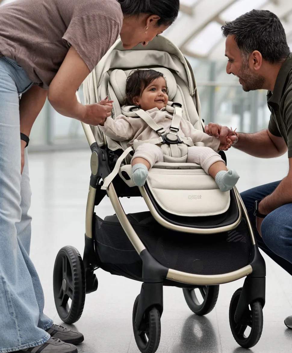 Ocarro 2 Pushchair Baby to Toddler Travel Bundle with Cybex Cloud T & Sirona T (12 Pieces) – Shell