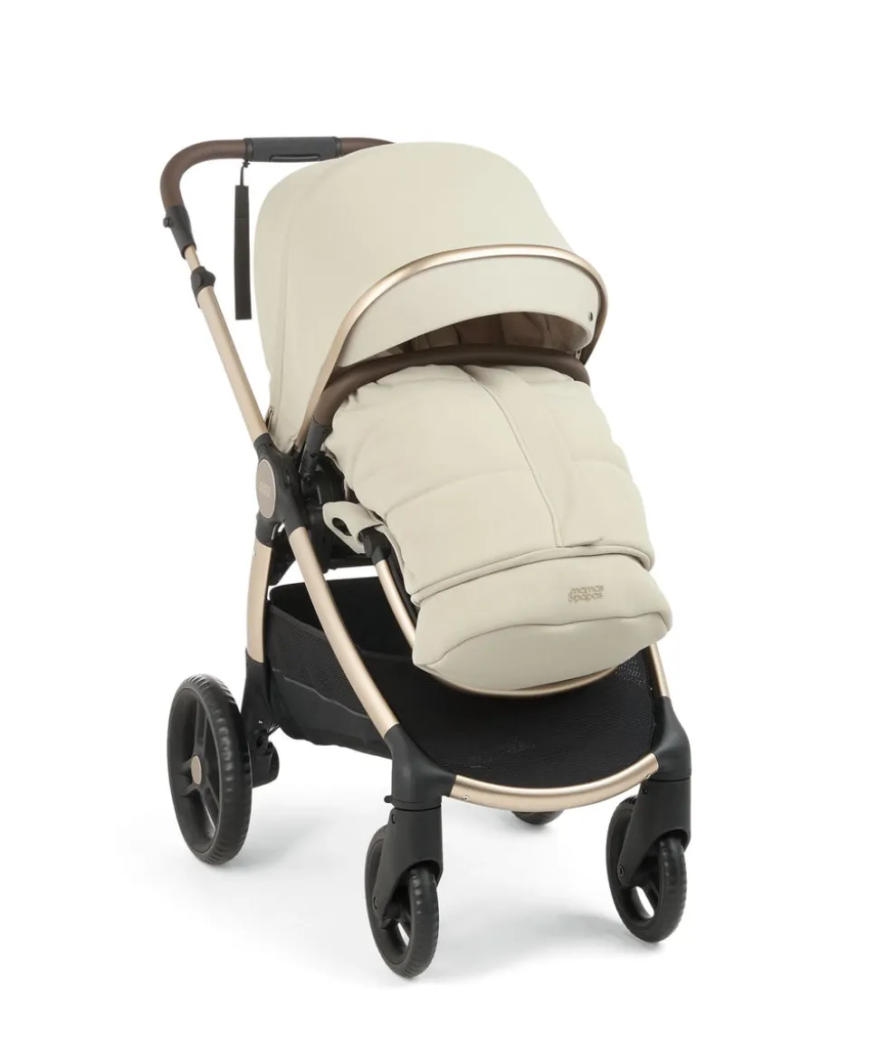 Ocarro 2 Pushchair Baby to Toddler Travel Bundle with Cybex Cloud T & Sirona T (12 Pieces) – Shell