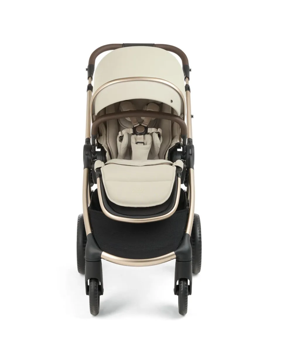 Ocarro 2 Pushchair Baby to Toddler Travel Bundle with Cybex Cloud T & Sirona T (12 Pieces) – Shell
