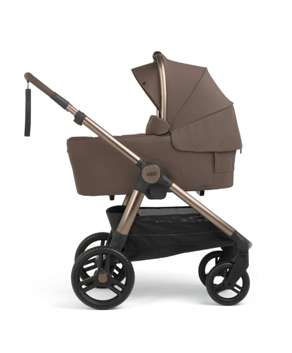 Ocarro 2 Pushchair Baby to Toddler Travel Bundle with Cybex Cloud T & Sirona T (12 Pieces) – Crema