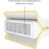 Oska Cotbed & Essential Airflow Pocket Spring Cotbed Mattress Bundle - Oak