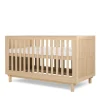 Oska Cotbed & Premium Pocket Spring Cotbed Mattress Bundle - Oak