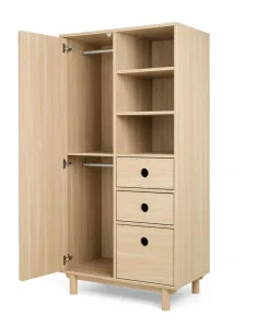 Oska Wardrobe - Oak