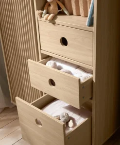 Oska Wardrobe - Oak