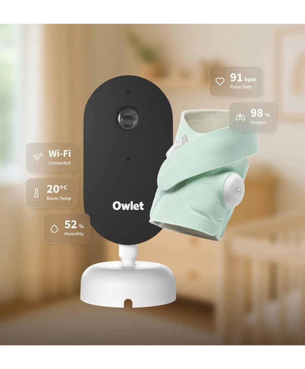 Owlet Dream Duo Sock & Sight - Mint