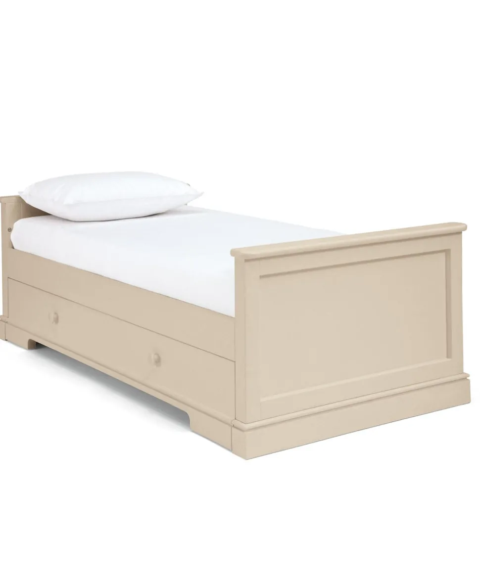 Oxford Cotbed & Essential Airflow Pocket Spring Cotbed Mattress Bundle - Cashmere