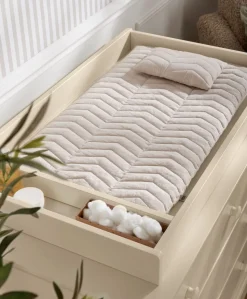 Oxford 3 Drawer Dresser & Baby Changing Unit - Cashmere