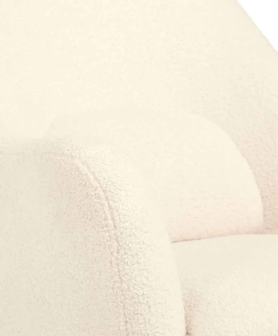 Penrose Nursing Chair - Off White Boucle