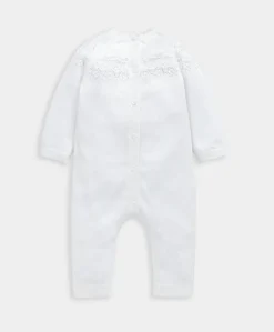 Pointelle Knitted Romper