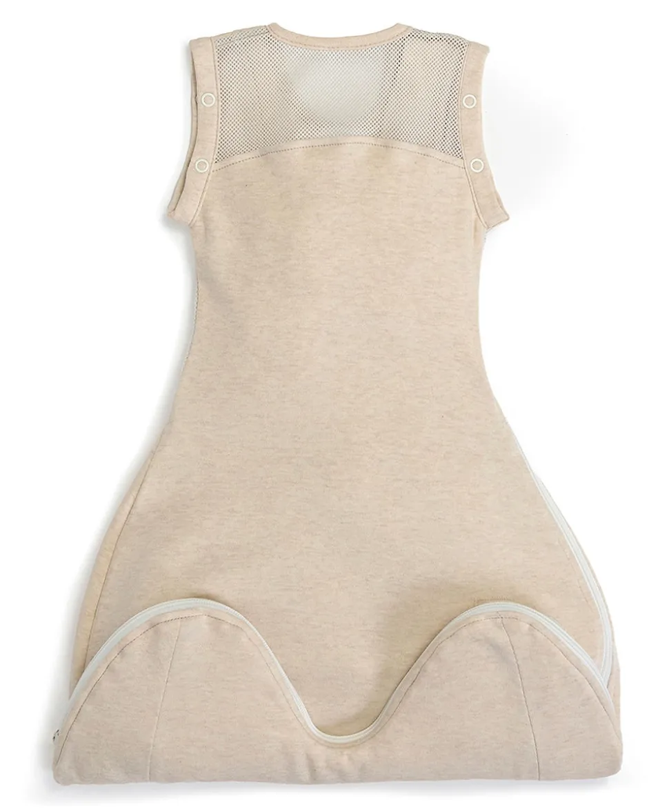 Purflo Swaddle to Sleep Bag 0-4 Months (2.5 Tog) - Sand