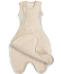 Purflo Swaddle to Sleep Bag 0-4 Months (2.5 Tog) - Sand