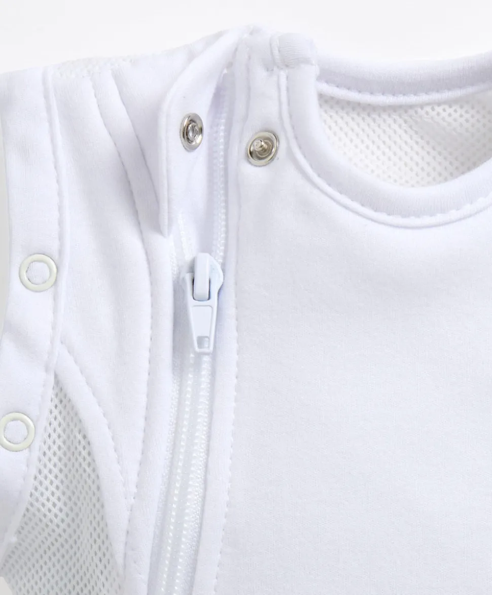 Purflo Swaddle to Sleepbag 0-4 Months (2.5 Tog) - White