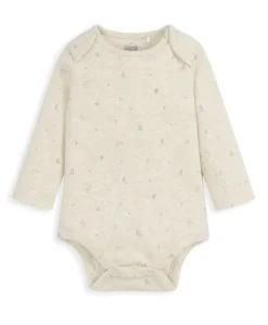 Quilted Dungarees and Oatmeal Bodysuit