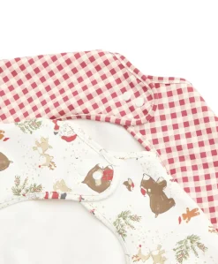 Santa & Friends Long Sleeved Bibs Pack of 2