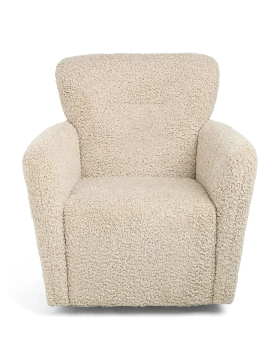 Settle Swivel Nursing Chair - Biscuit Teddy