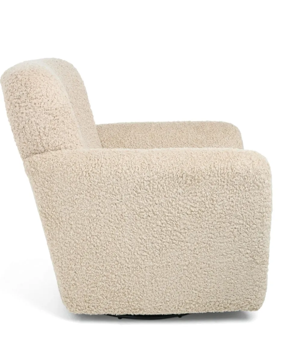 Settle Swivel Nursing Chair - Biscuit Teddy