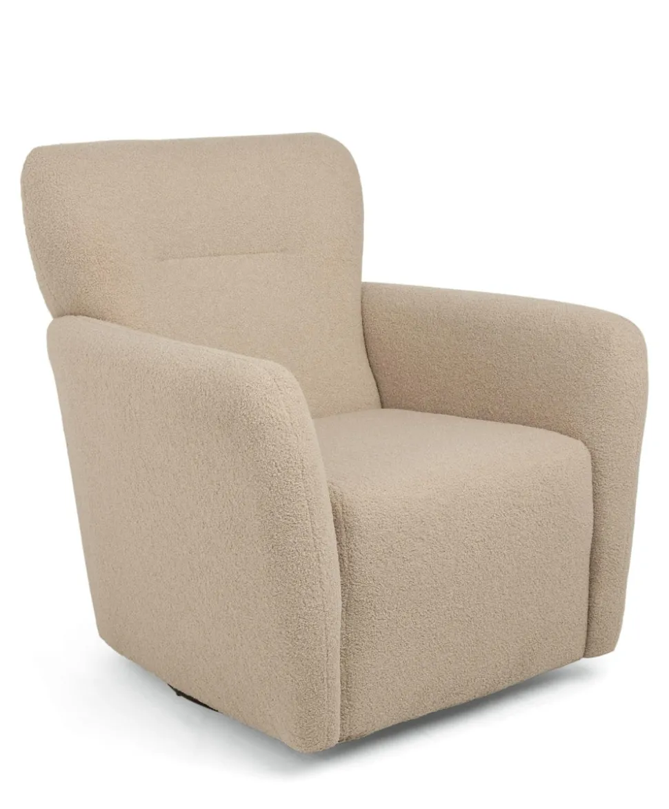 Settle Swivel Nursing Chair - Oatmeal Boucle