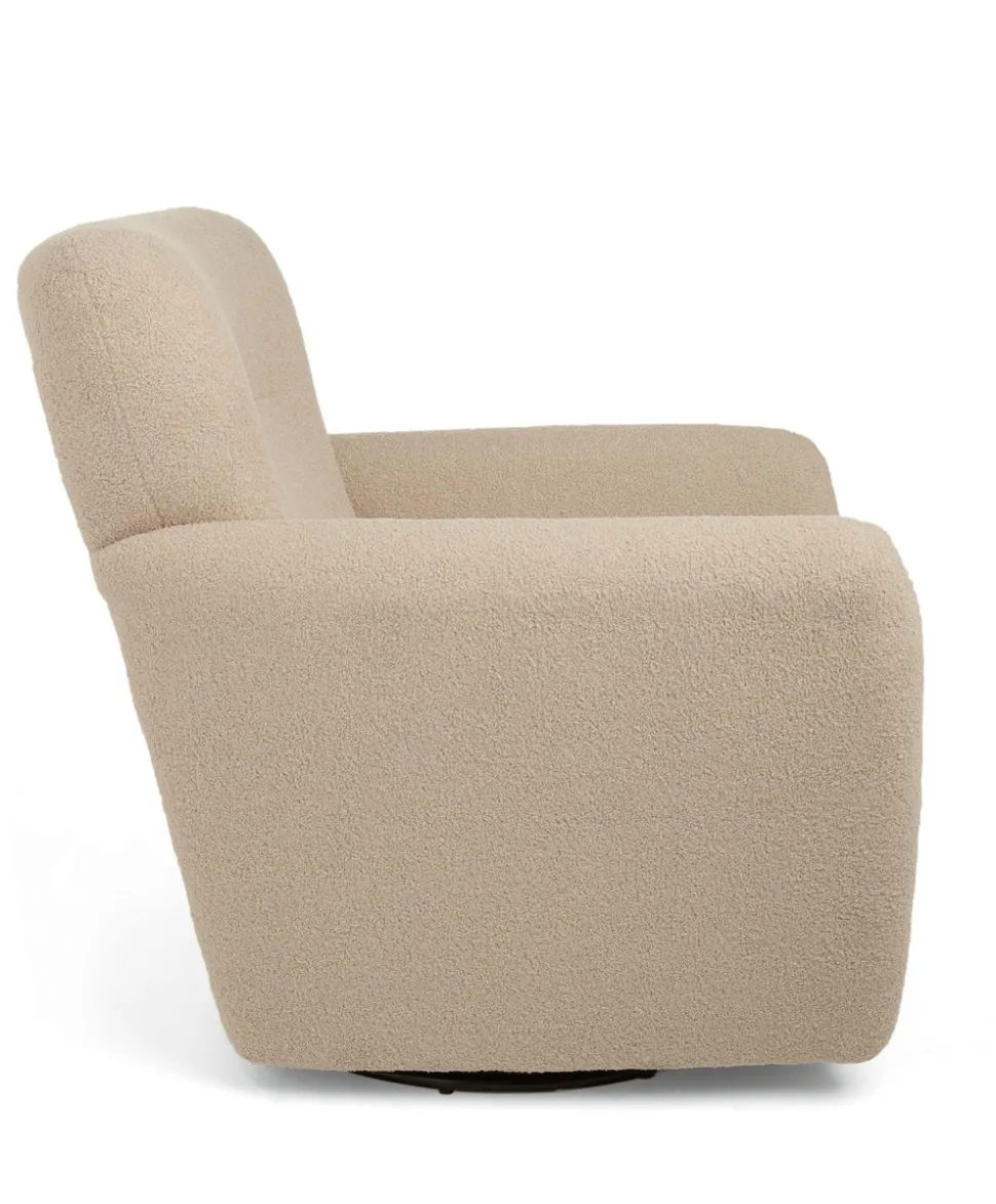 Settle Swivel Nursing Chair - Oatmeal Boucle