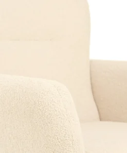 Settle Swivel Nursing Chair - Off White Boucle