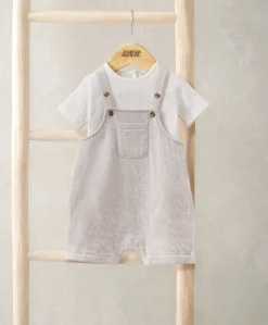 Shortie Dungarees & Bodysuit