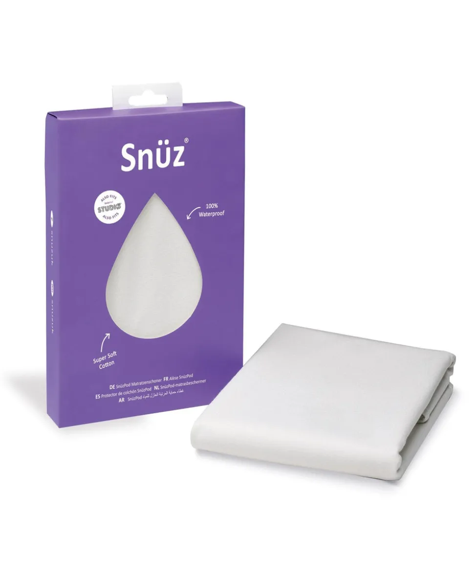 SnuzPod 5 and Studio Waterproof Crib Mattress Protector