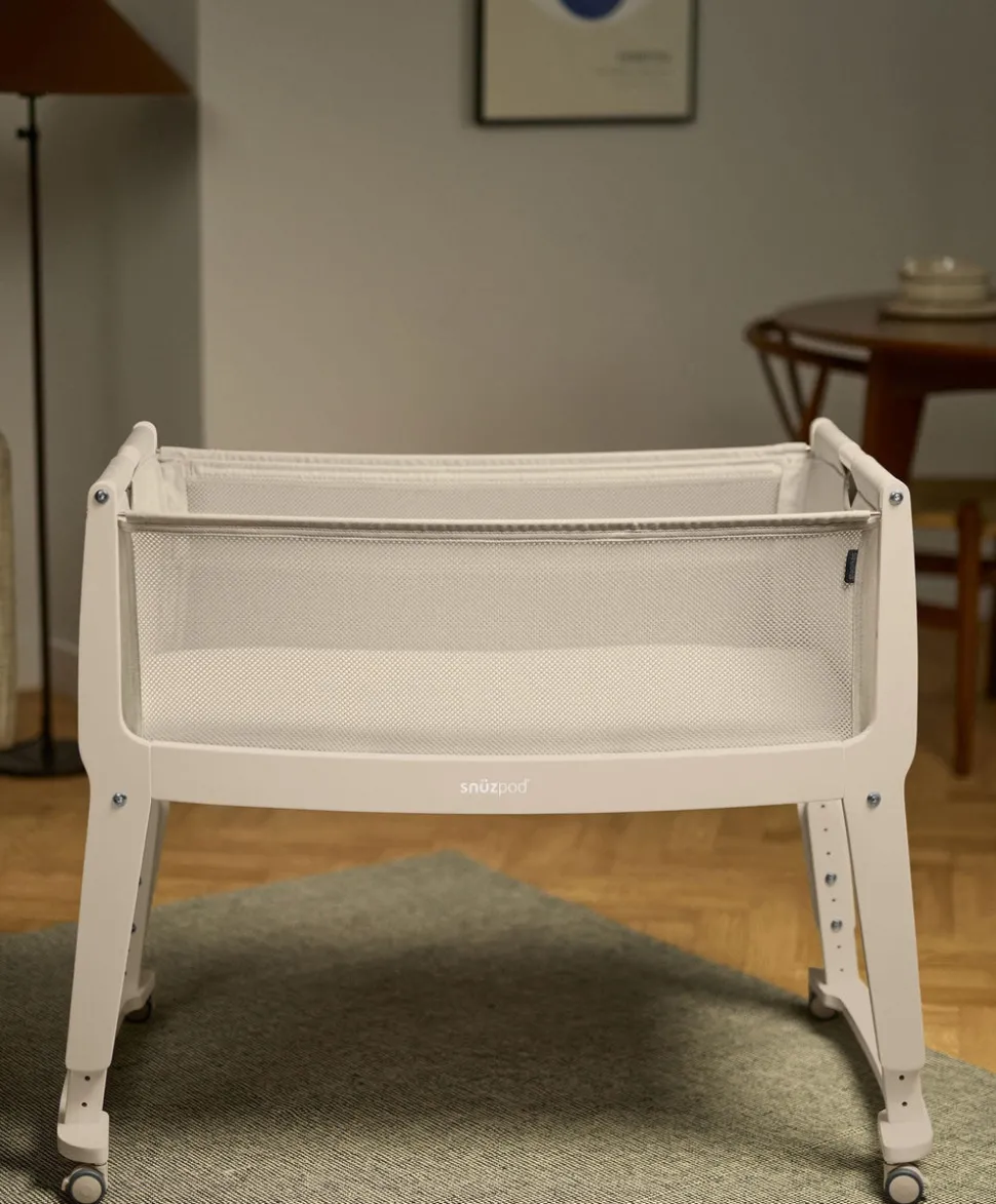 SnuzPod Studio Bedside Crib - Cashmere