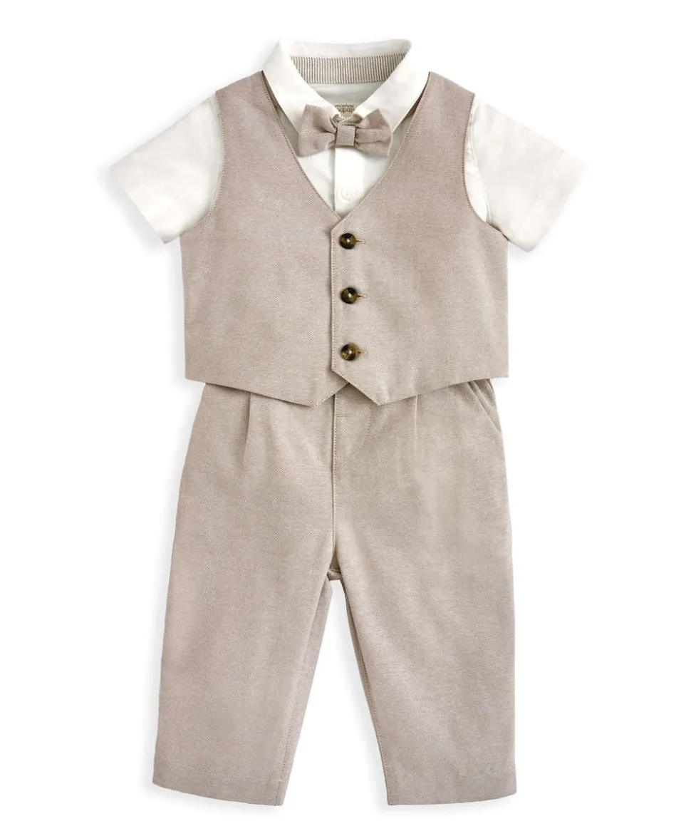 Stone 4 Piece Suit