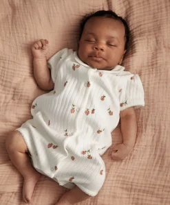 Strawberry Shortie Romper